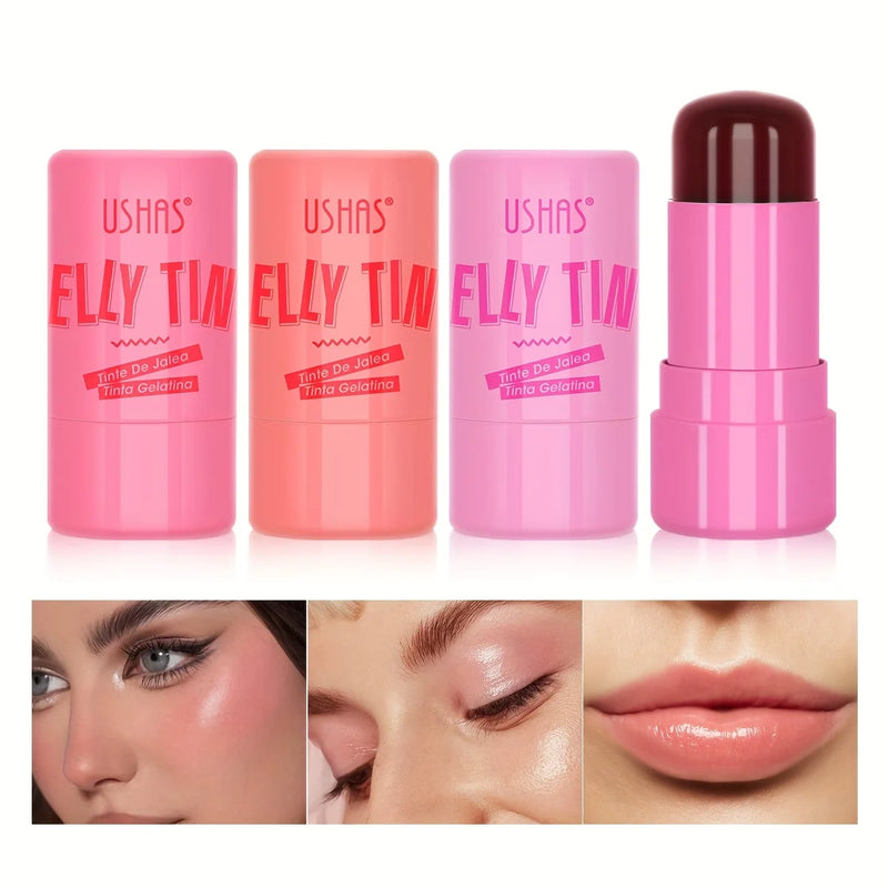 Bálsamo Labial, Multiuso Fosco, Blush Hidratante e Brilho Labial